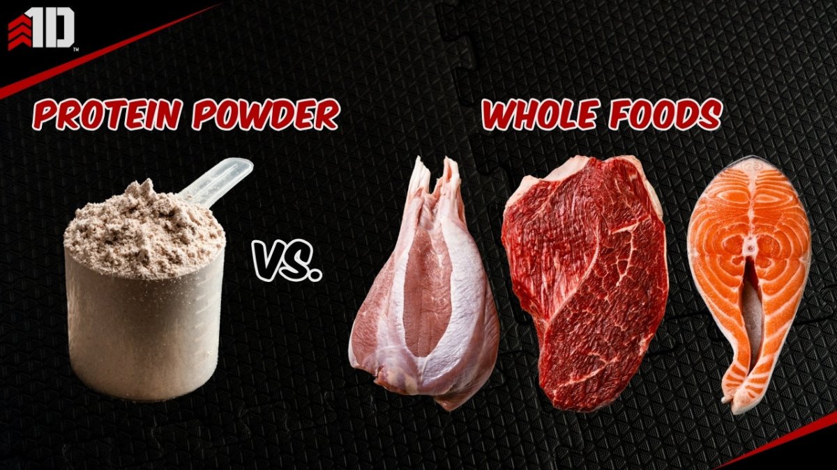 Protein Powder vs. Whole Foods for Optimal Workout Nutrition - 1st Detachment