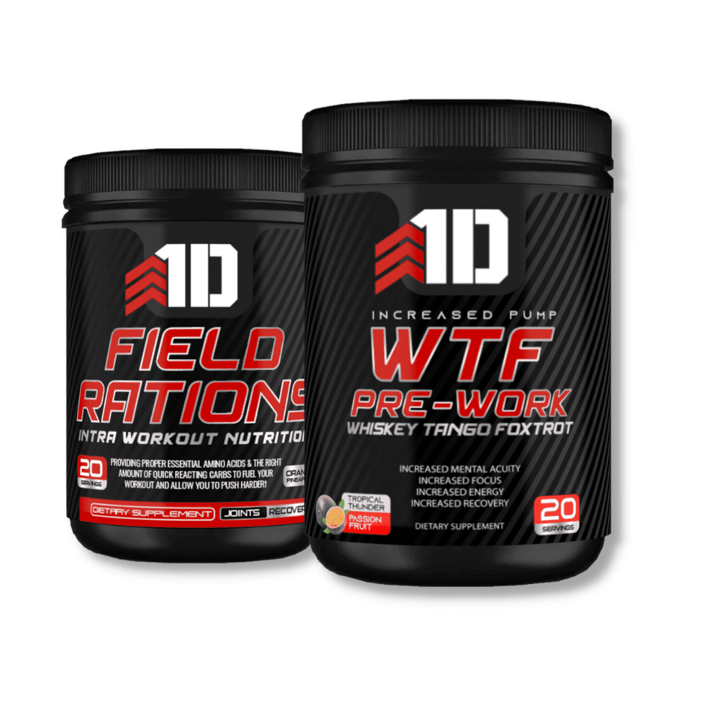 WTF Pre-Workout and Field Rations Intra-Workout