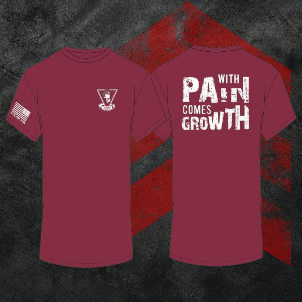 
                  
                    "With Pain Comes Growth" - 1st Detachment Throwback T-Shirt - 1st Detachment
                  
                